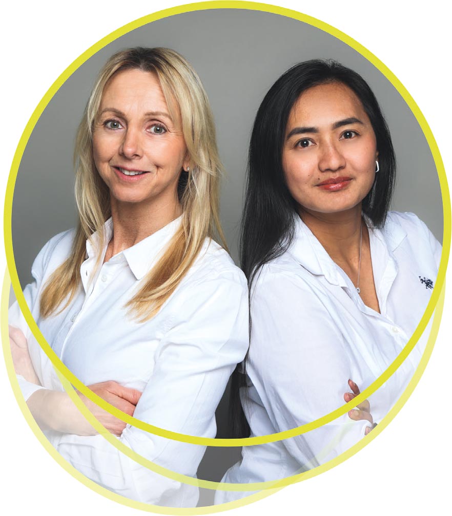 Sunipa Pinpradab und Margarete Milicevic